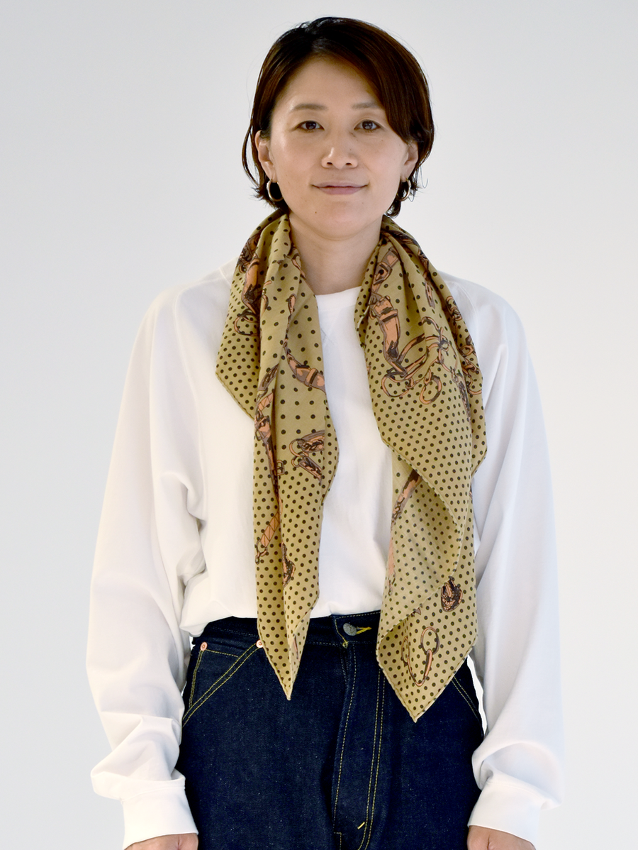 ウールシルクカシミアストール88>ドットビット – manipuri ウールシルクカシミアストール88>ドットビット – manipuri