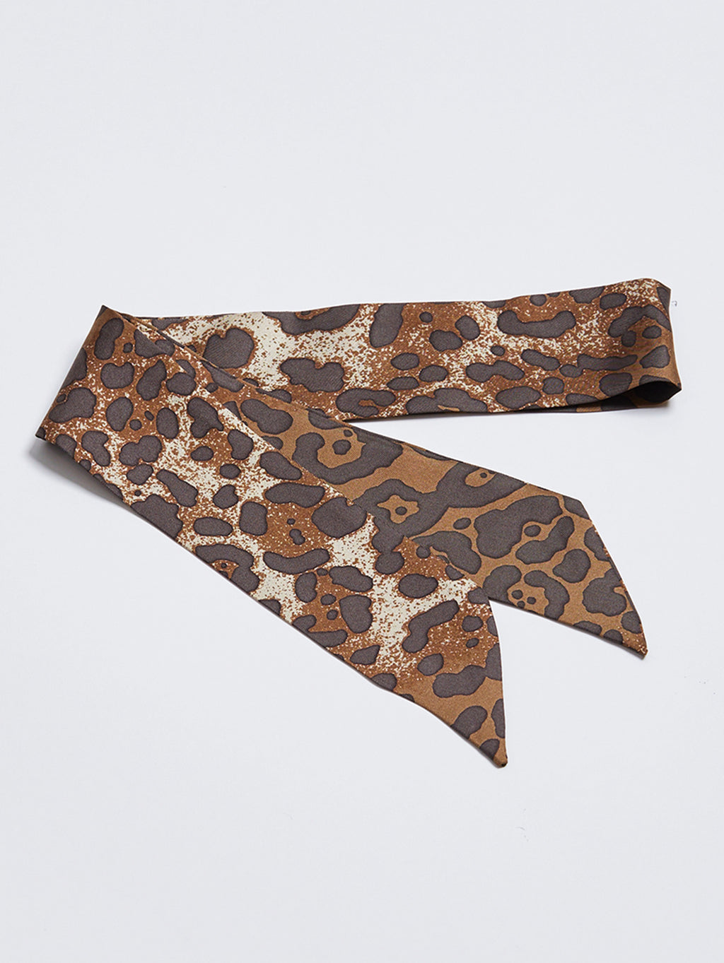 ペ*ん様 ハグオーワー＆manipuri　コラボレオパードpt柄　スカーフ ボウタイミニ5＞レオパード – manipuri