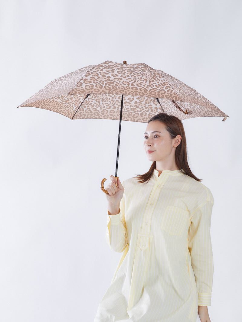 ＜晴雨兼用折傘＞レオパード