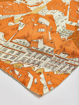 SILK SCARF 88 / ROOF TOP VIEW