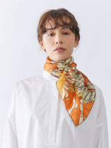 SILK SCARF 88 / ROOF TOP VIEW
