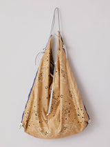 &lt;Scarf Panel Bag&gt; Tassel Leopard