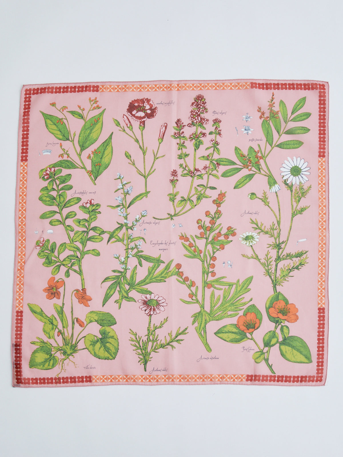 新品　manipuri/マニプリ　シルク三角ストール　アンティークフラワー FLOWER COLLECTION – manipuri