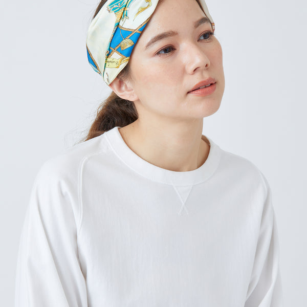 ヘアアクセサリー＞クロススカーフヘアバンドダブル – manipuri
