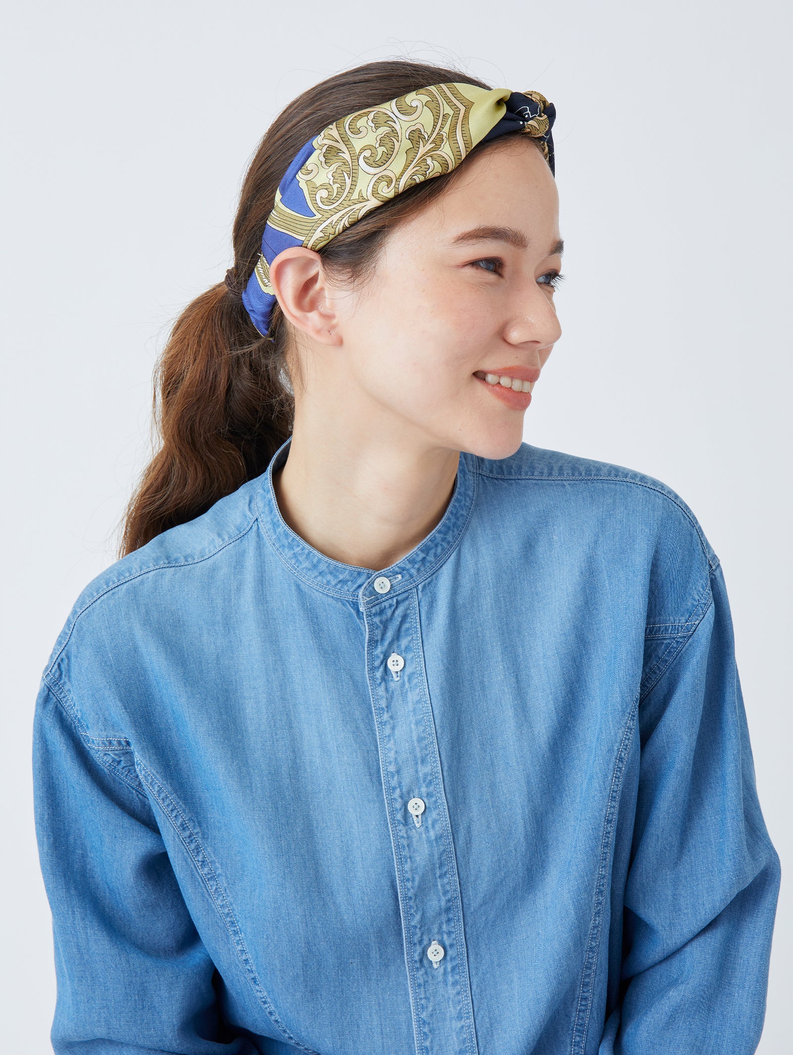 ヘアアクセサリー＞ノットヘアバンドダブル – manipuri