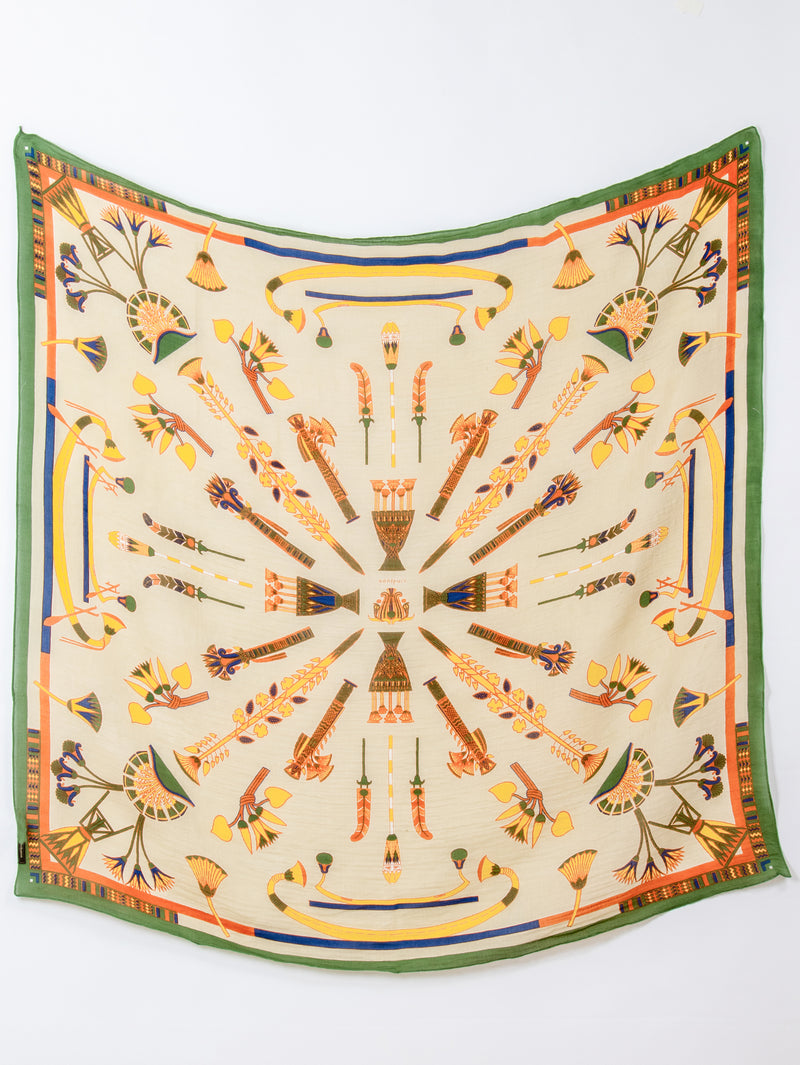 &lt;Cotton Silk Stole 120&gt; Egyptian Tribe