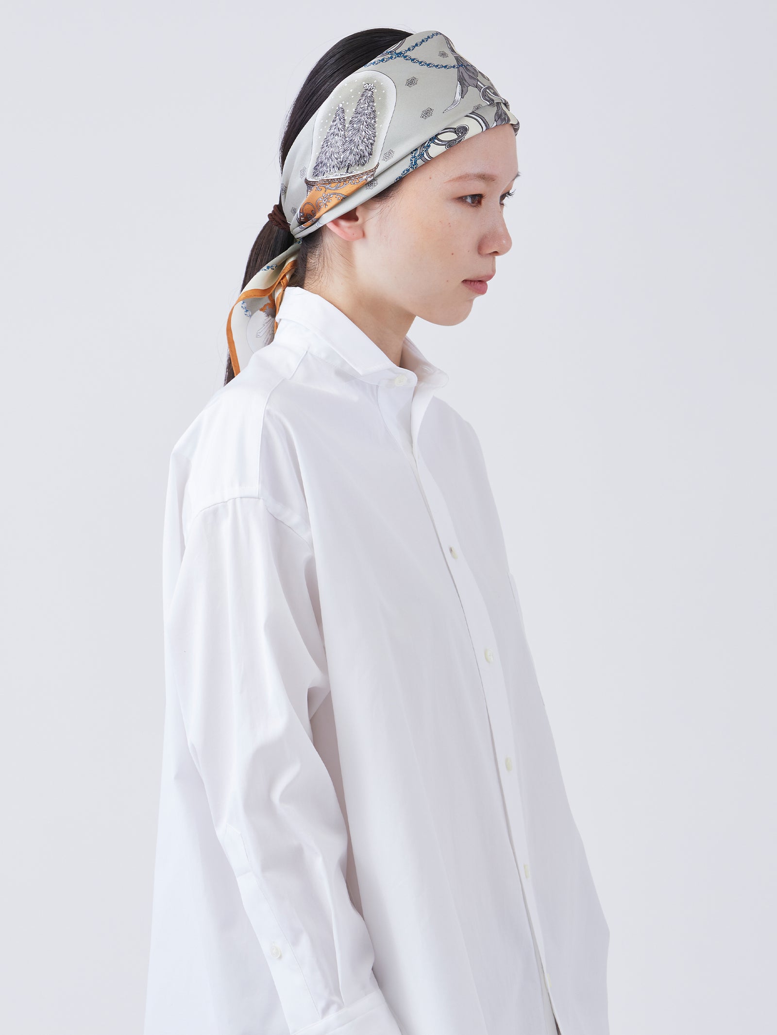 シルクスカーフ65＞スノーグローブ – manipuri