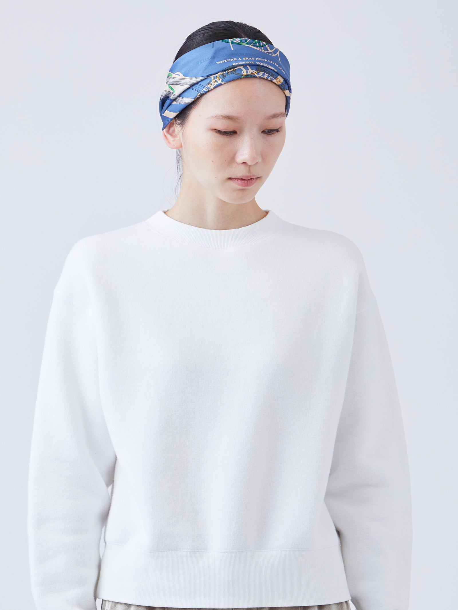 シルクスカーフ65＞コラージュカート – manipuri