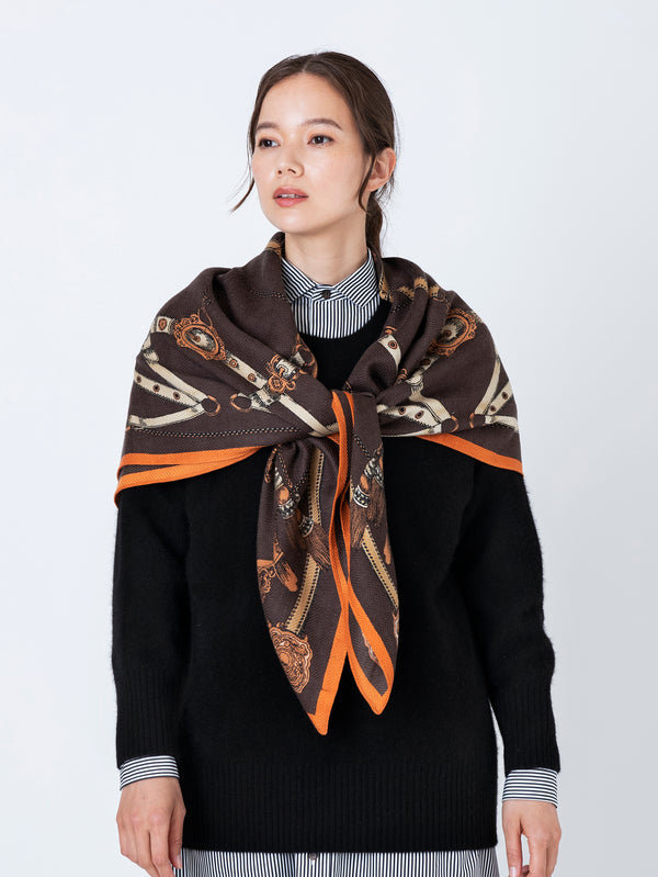 manipuri ストール  スクエアベルト