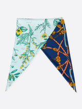 <Diamond scarf> Square belt