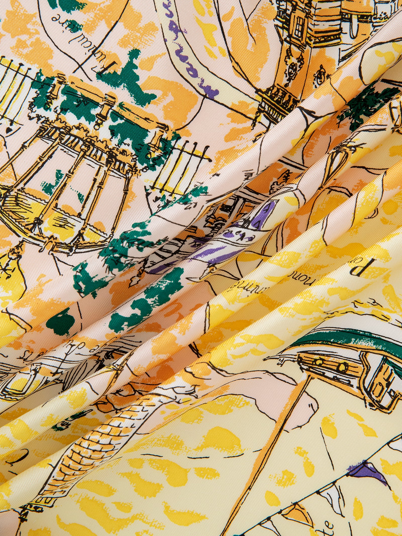 シルクスカーフ65＞ リゾートマップ – manipuri