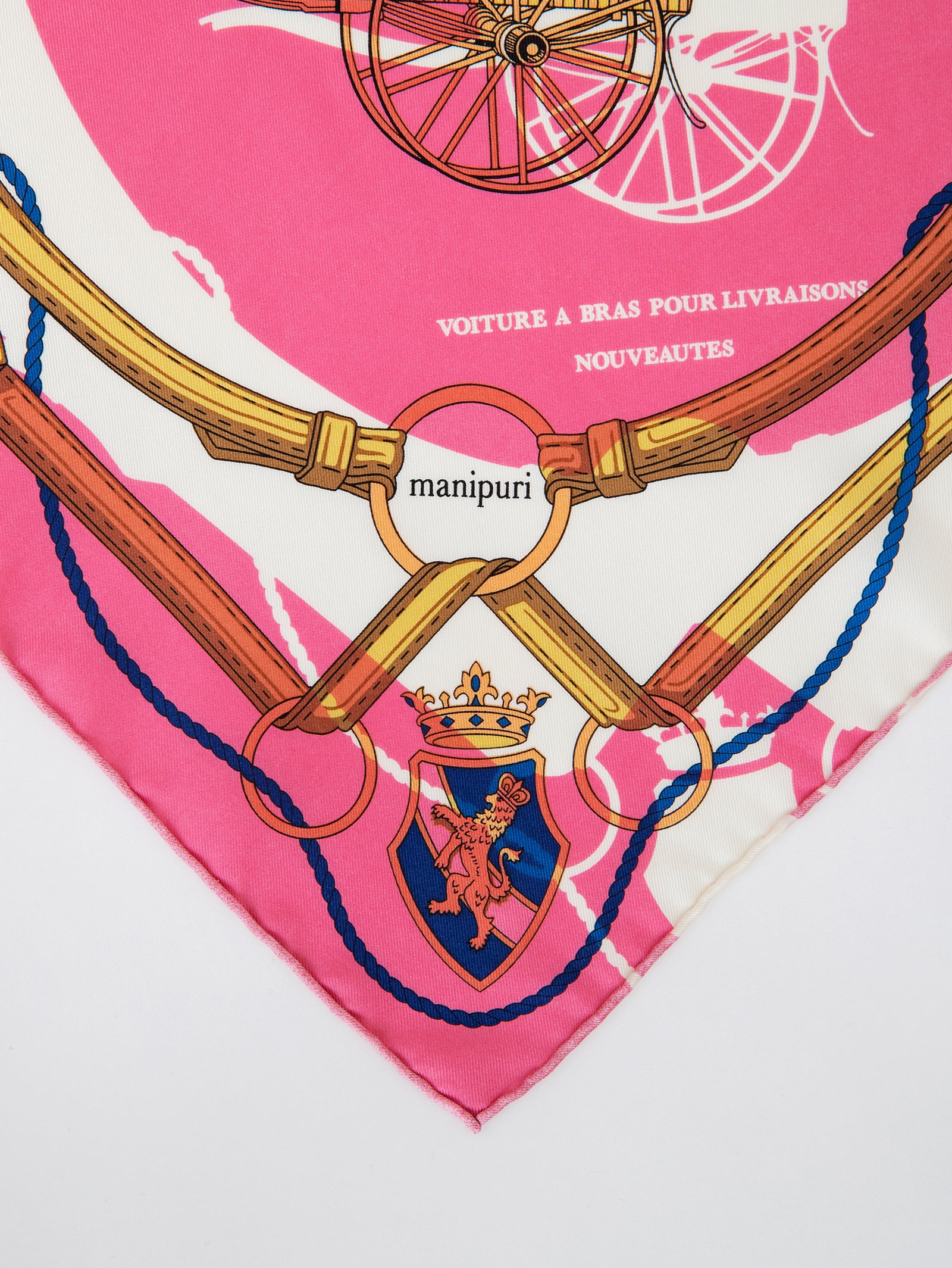 シルクスカーフ65＞コラージュカート – manipuri