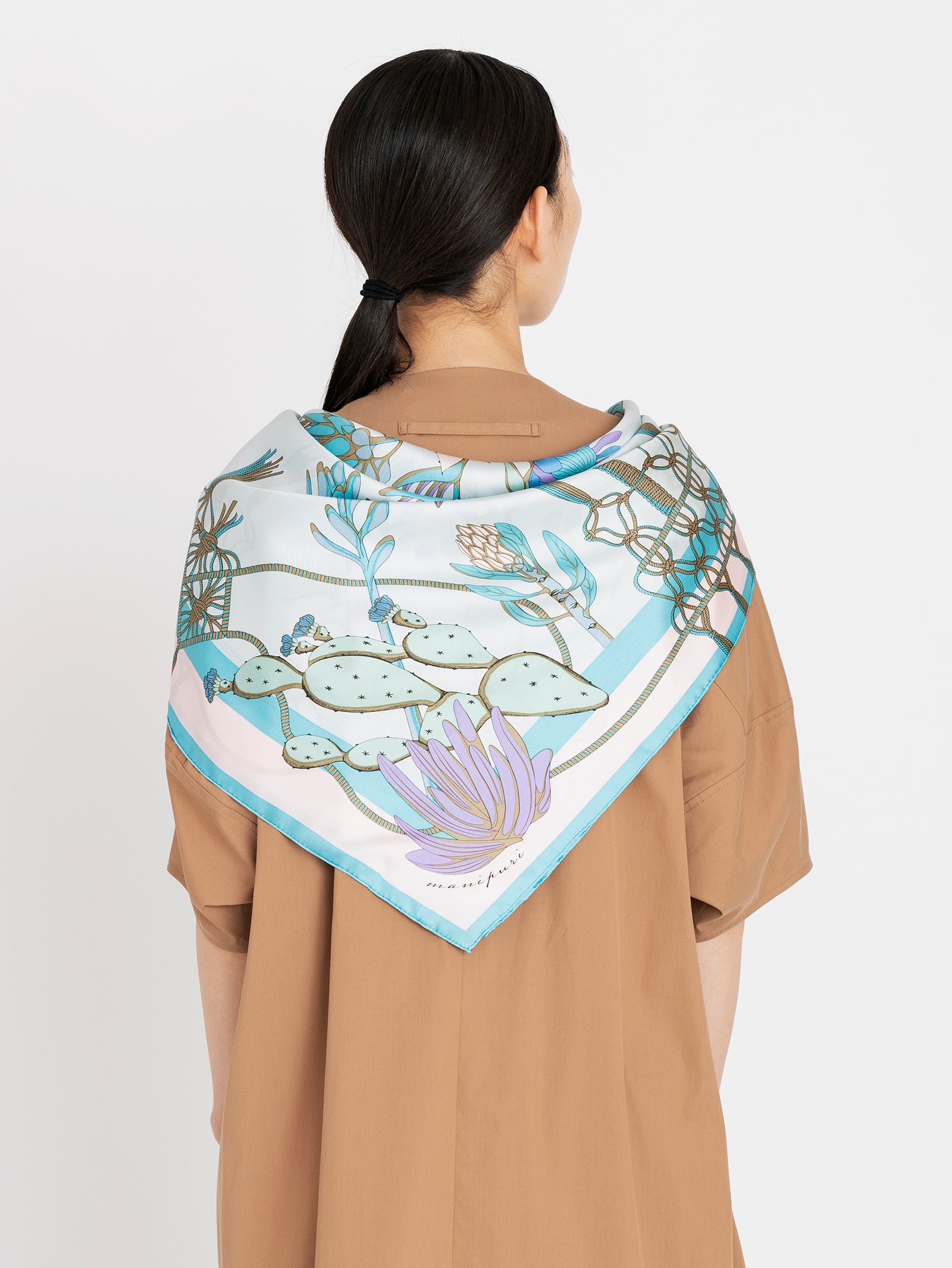 シルクスカーフ88＞ ボーホー – manipuri