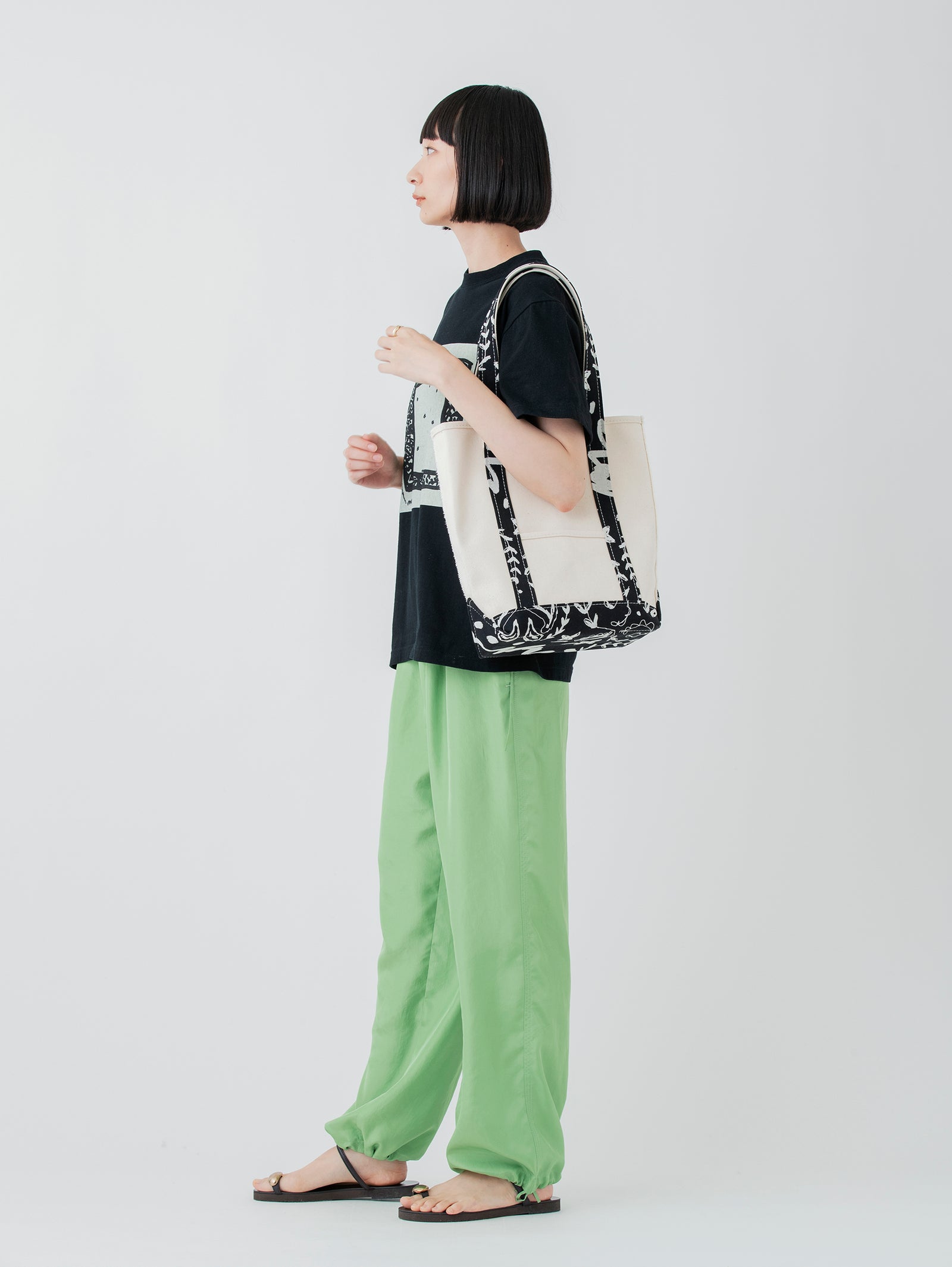 帆布トートバッグM＞サンペイズリーバンダナ – manipuri