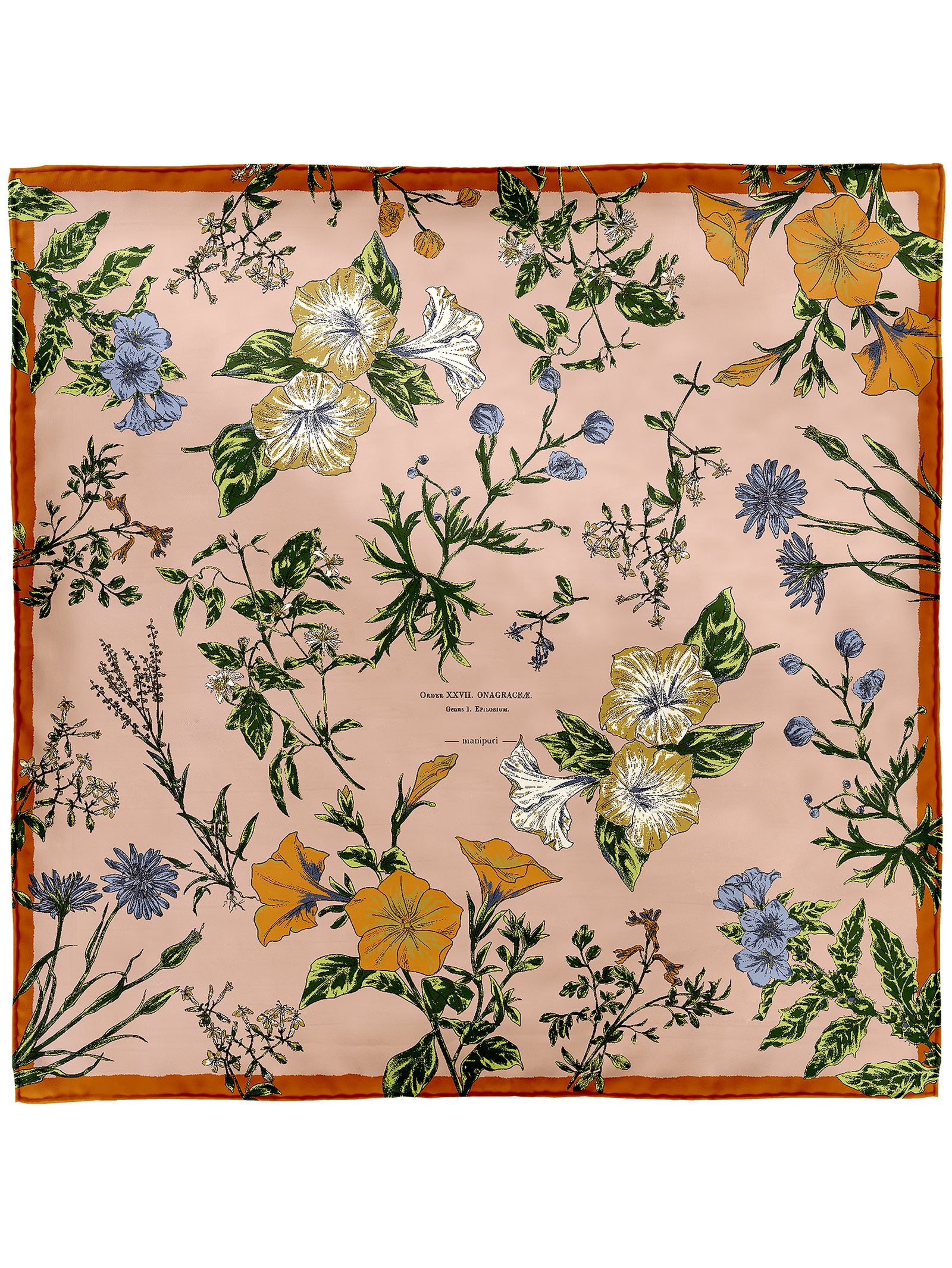 シルクスカーフ65＞フラワーブーケ – manipuri