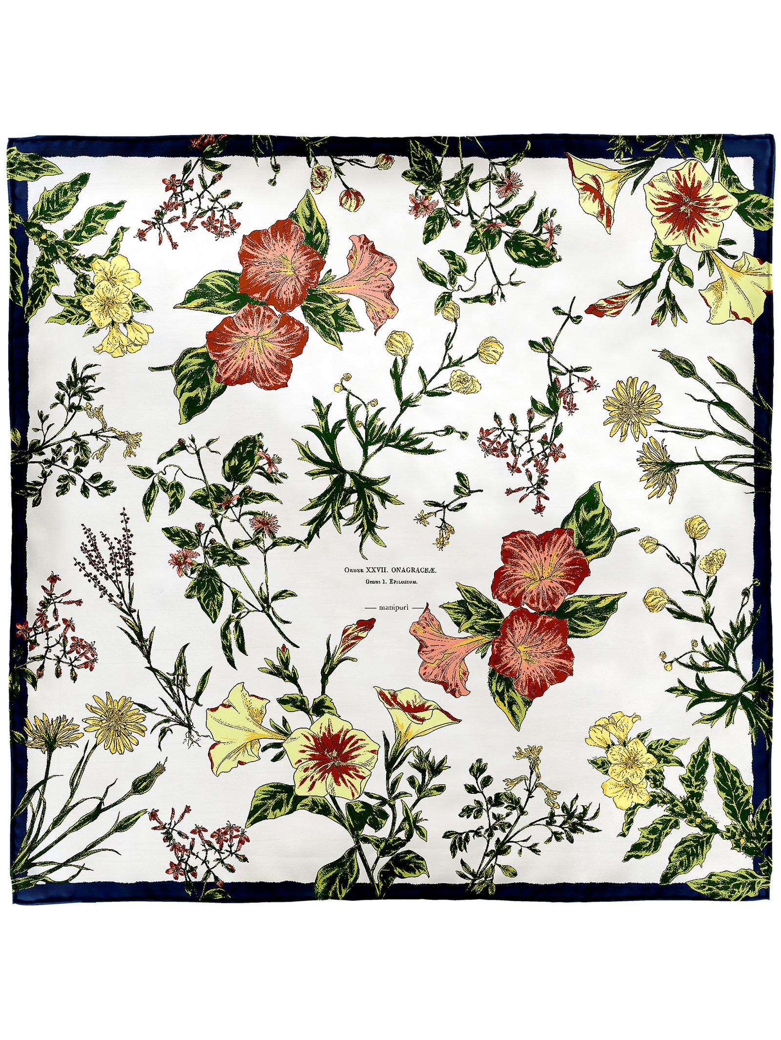 シルクスカーフ65＞フラワーブーケ – manipuri