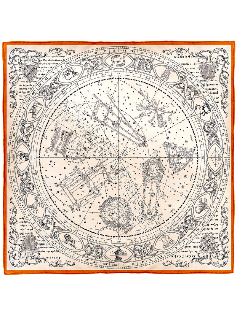 SILK SCARF 65 / HOROSCOPE