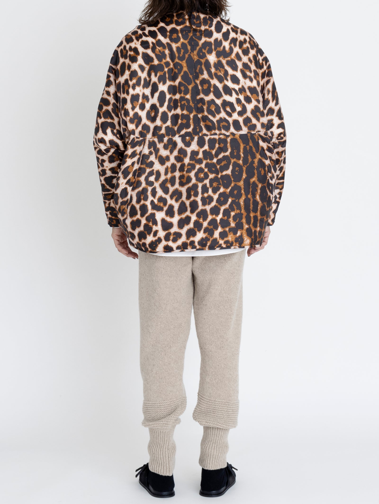 ダウンジャケット＞リバーシブル レオパードベグ – manipuri