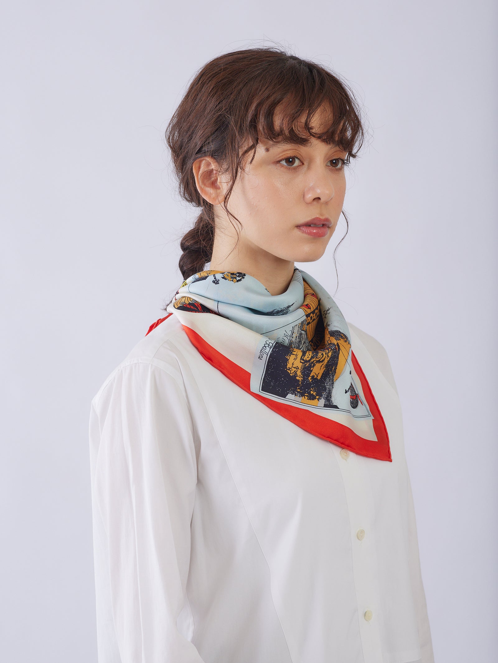 manipuri BALLON シルクスカーフ　ファッジ掲載 シルクスカーフ65＞バルーン – manipuri