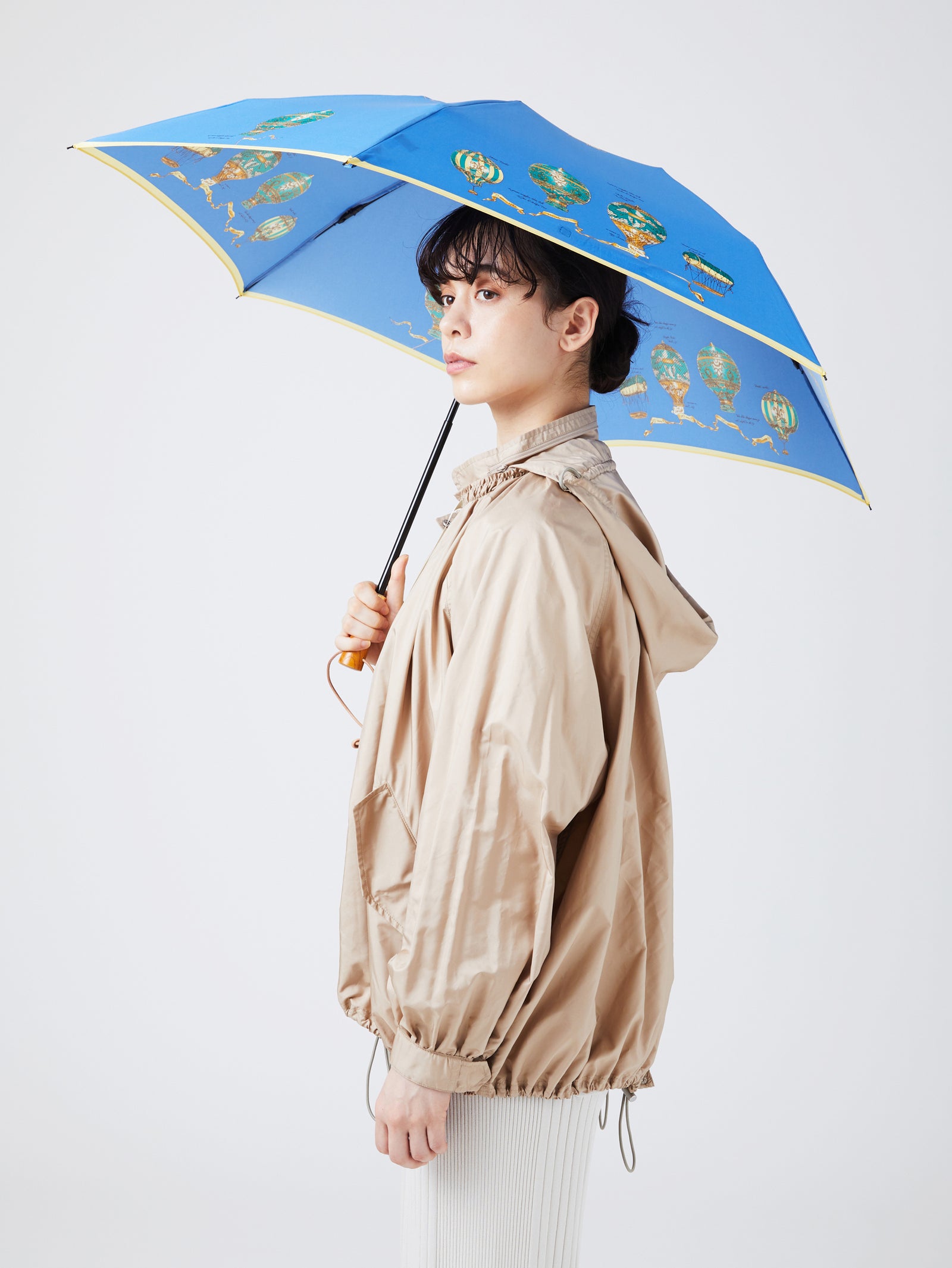 mamipuri 晴雨兼用 長傘 バルーン柄 mamipuri 晴雨兼用 長傘 バルーン柄 mamipuri 晴雨兼用 長傘 バルーン