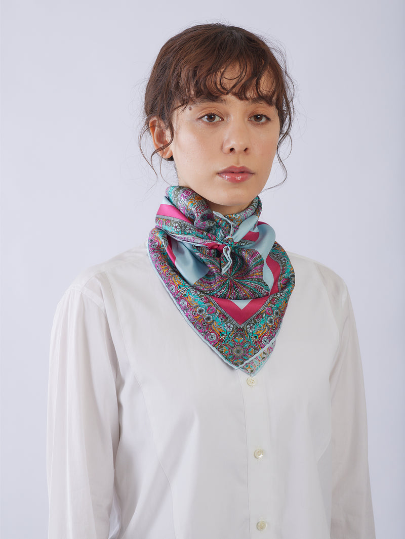 SILK SCARF 65 / DIAMOND