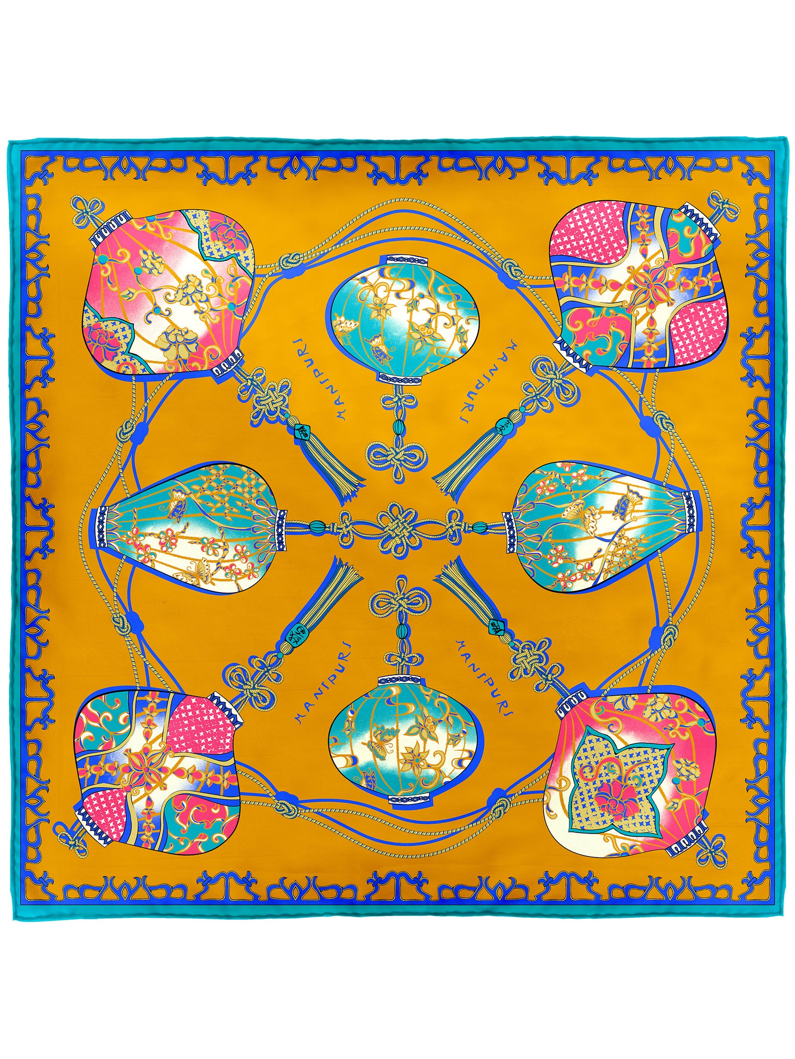 シルクスカーフ65＞ホイアン – manipuri