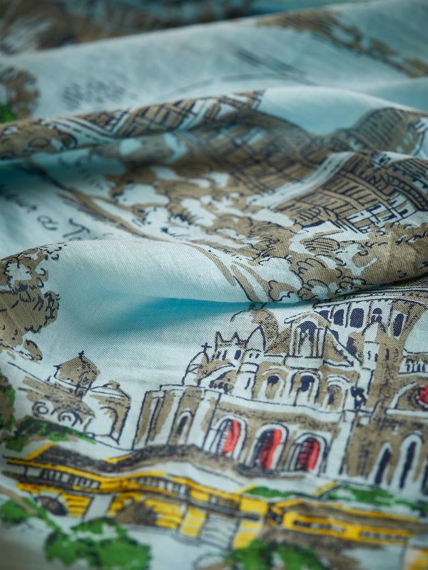 COTTON SCARF 65 / VILLE TOILE