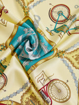 SILK SCARF 88 / BICYCLE
